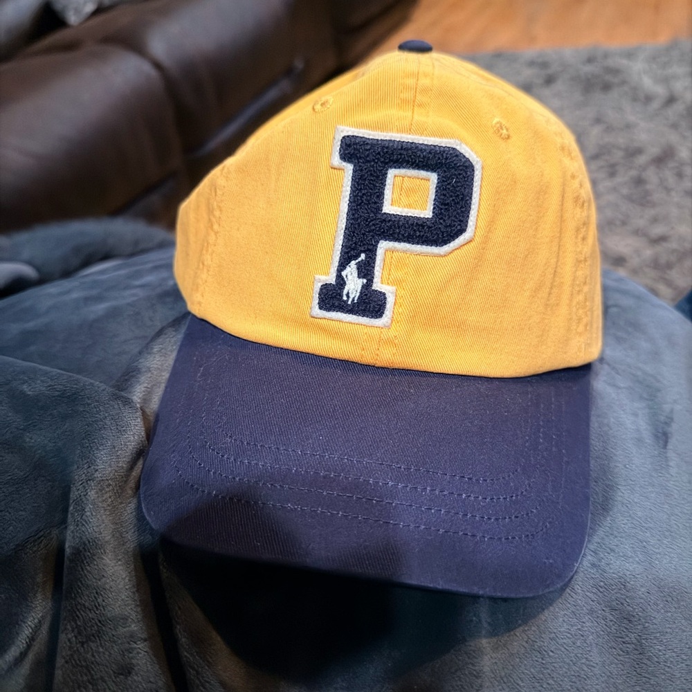 Polo by Ralph Lauren Yellow and Navy Hat